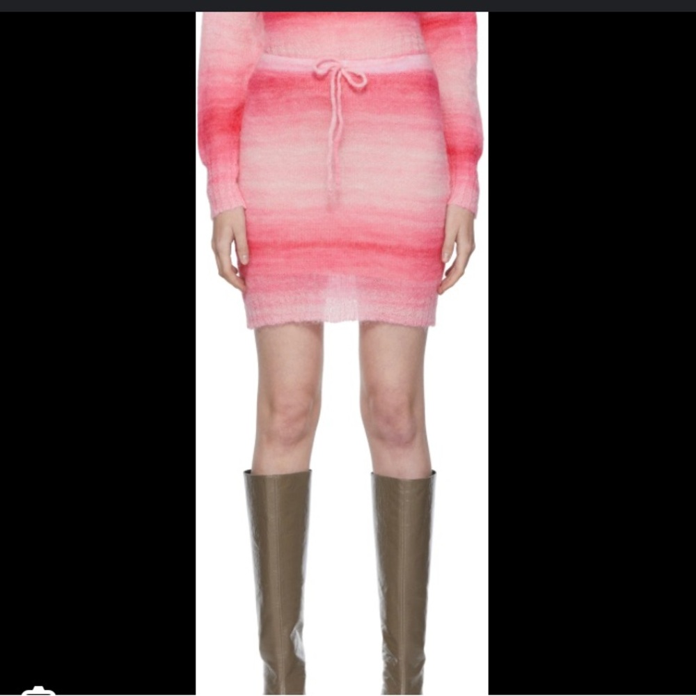 Paloma Wool Pink Knit Skirt size S
